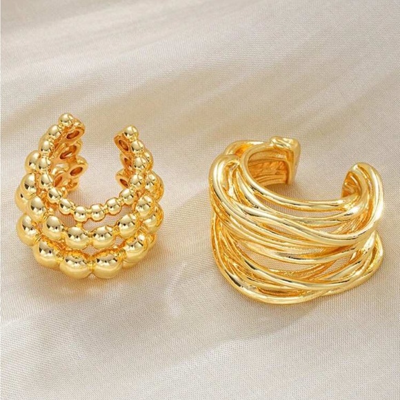 Cuff Earrings N1769 - Picture 2 of 5